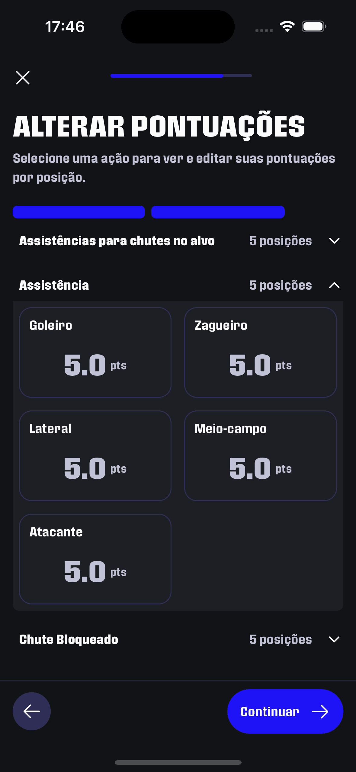 Ligas Personalizadas